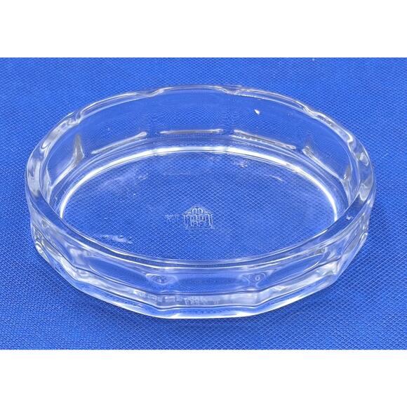 Hearth & Hand Clear Glass Oval Trinket or Soap Dish 5x4x1" - Picture 1 of 6
